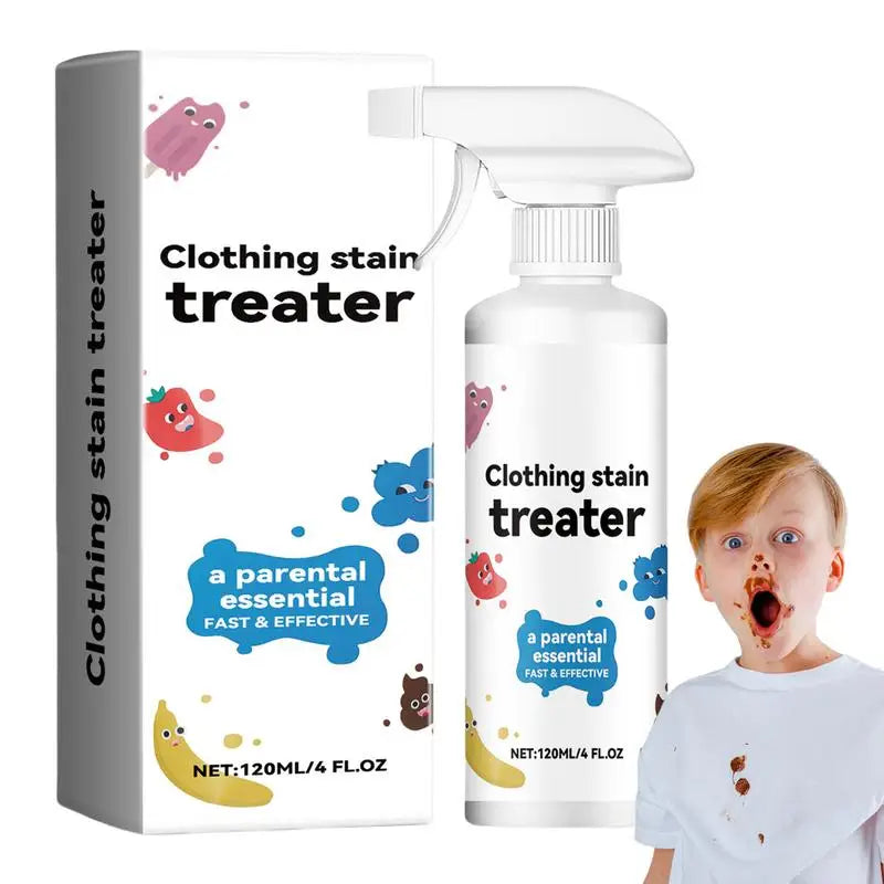 120Ml Spray Stain Remover Fabric Stain Treater Spray for Spot Cleaning Portable Stain Treater Spray for Clothes Underwear Carpet