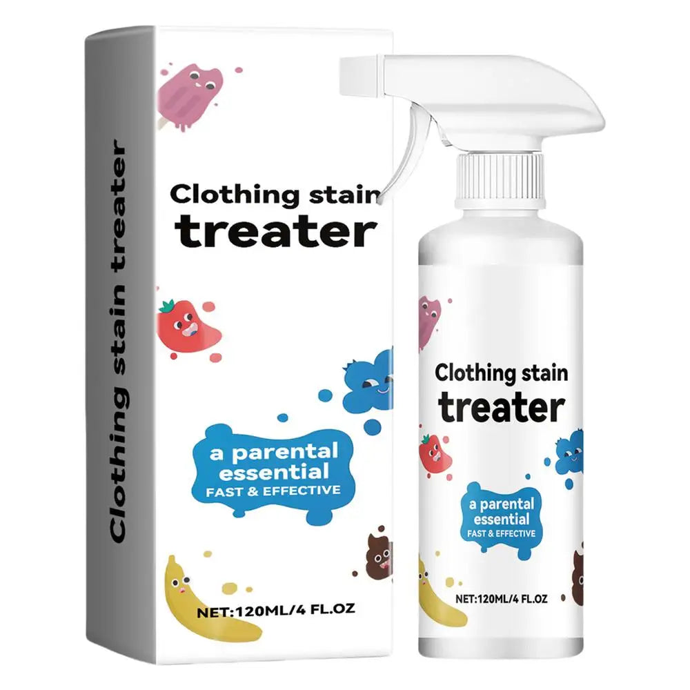 120Ml Spray Stain Remover Fabric Stain Treater Spray for Spot Cleaning Portable Stain Treater Spray for Clothes Underwear Carpet