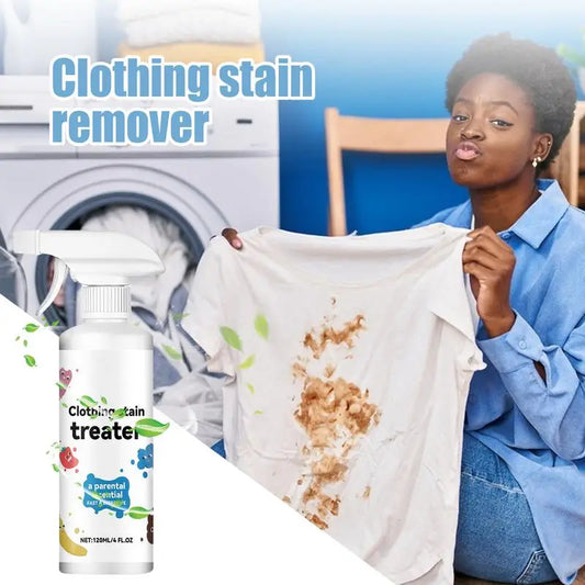 120Ml Spray Stain Remover Fabric Stain Treater Spray for Spot Cleaning Portable Stain Treater Spray for Clothes Underwear Carpet